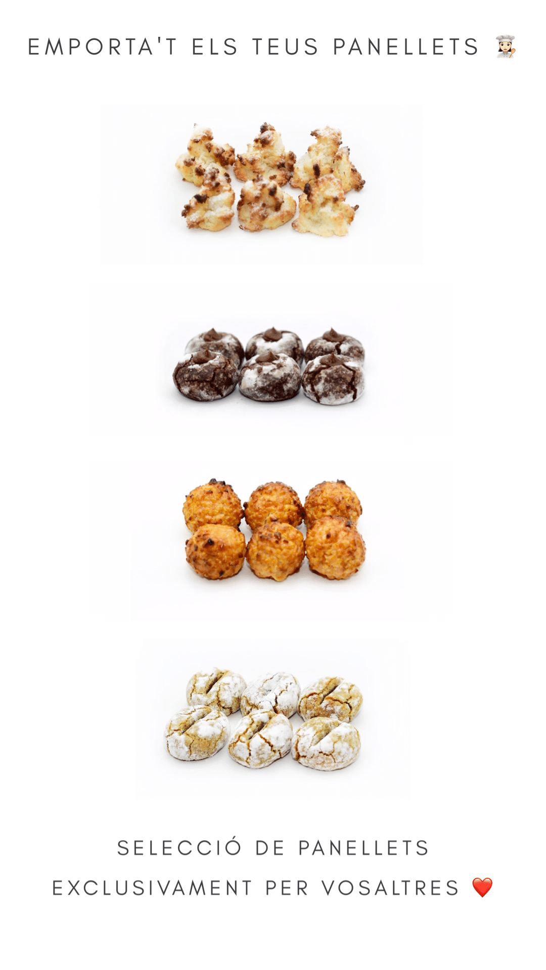 Anuncio Panellets Pastisserialatartaleta Online Pasteleria Tradiciones Online Badalona Barcelona